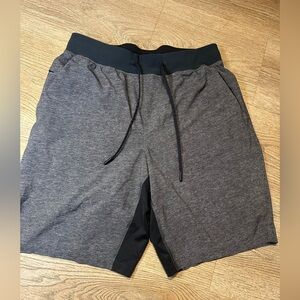 lululemon athletica Charcoal and Black Athletic Shorts
